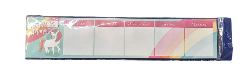 PLANNER UNICORNIO 60441 30X7 ORGANIZADOR