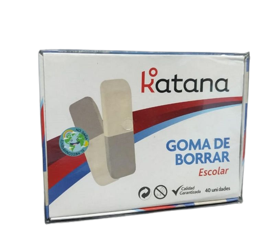 GOMA 514104 GRIS/BLANCA X40 KATANA