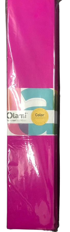 PAPEL CREPE FUCSIA X10 OLAMI