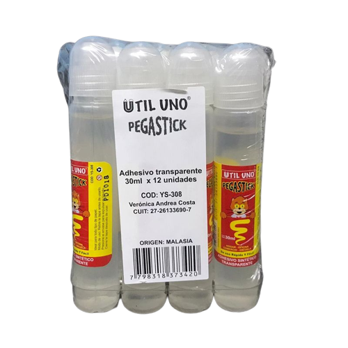 ADHESIVO SINTETICO 50ML X12 UTIL-UNO