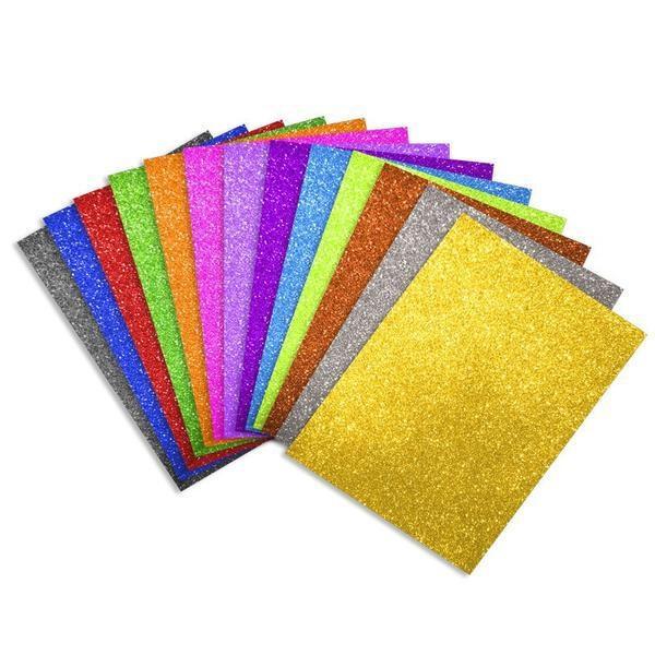 GOMA EVA 40X60CM GLITTER CBX