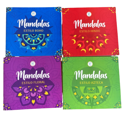 LIBRO MANDALA 22X21CM OCHENTA&SIETE