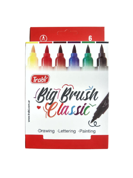 MARC CLASICO BIG BRUSH PINCEL X6 TRABI