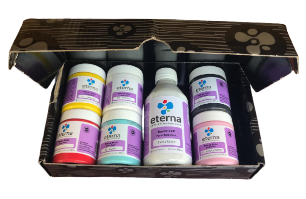 SET ESTUCHE CHALK PAINT ETERNA
