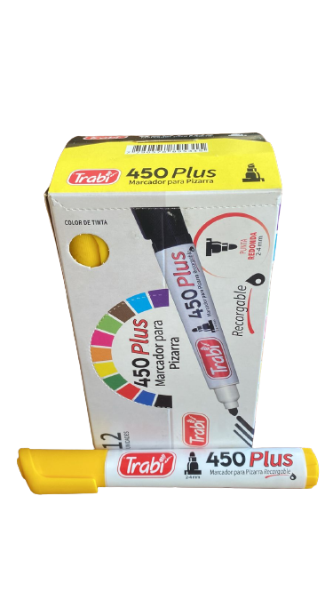 MARC 450 PIZARRA PLUS X12 AMARILLO TRABI