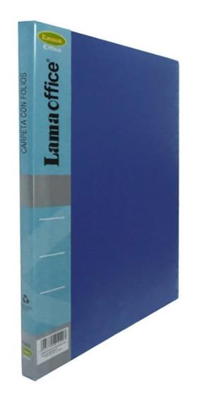 CARPETA CON FOLIO X40 A4 LAMA
