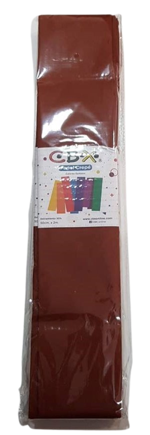 PAPEL CREPE MARRON X10 CBX