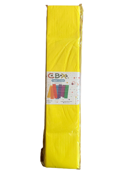 PAPEL CREPE AMARILLO ORO X10 CBX