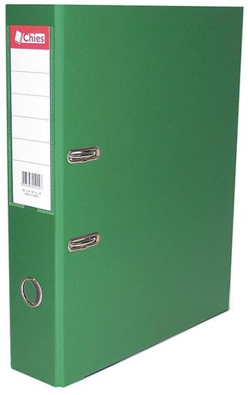 BIBLIORATO A4 ANCHO VERDE OSCURO CHIES
