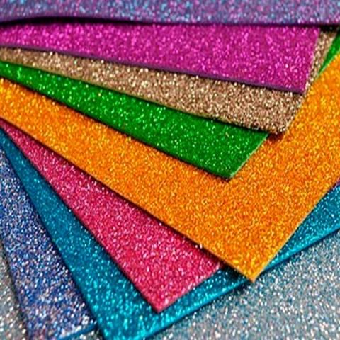 GOMA EVA 40X60 GLITTER BINDERPLUS