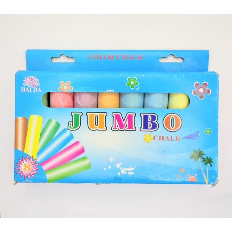 TIZA 514634 JUMBO X8 BLISTER NO TOXICA