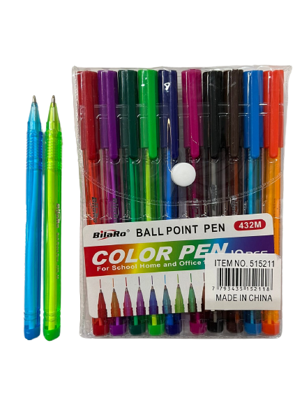 BOLI  515211 COLOR X 10 BALL POINT PEN