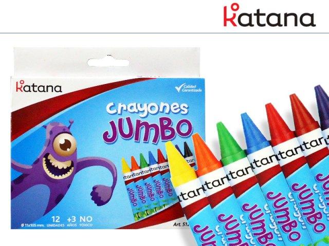 CRAYON JUMBO X12 512506 KATANA