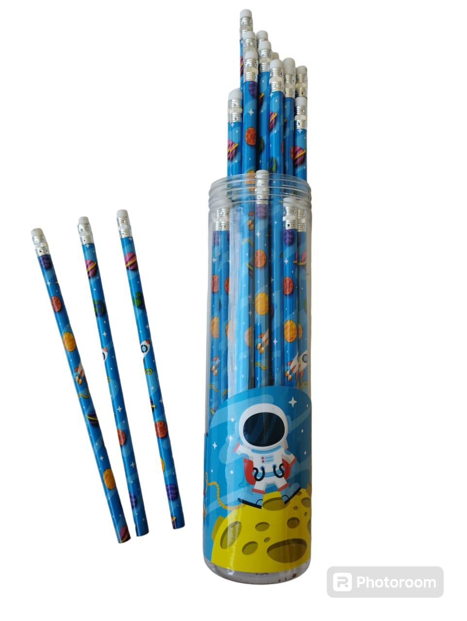 LAPIZ ASTRONAUTA TUBO X36