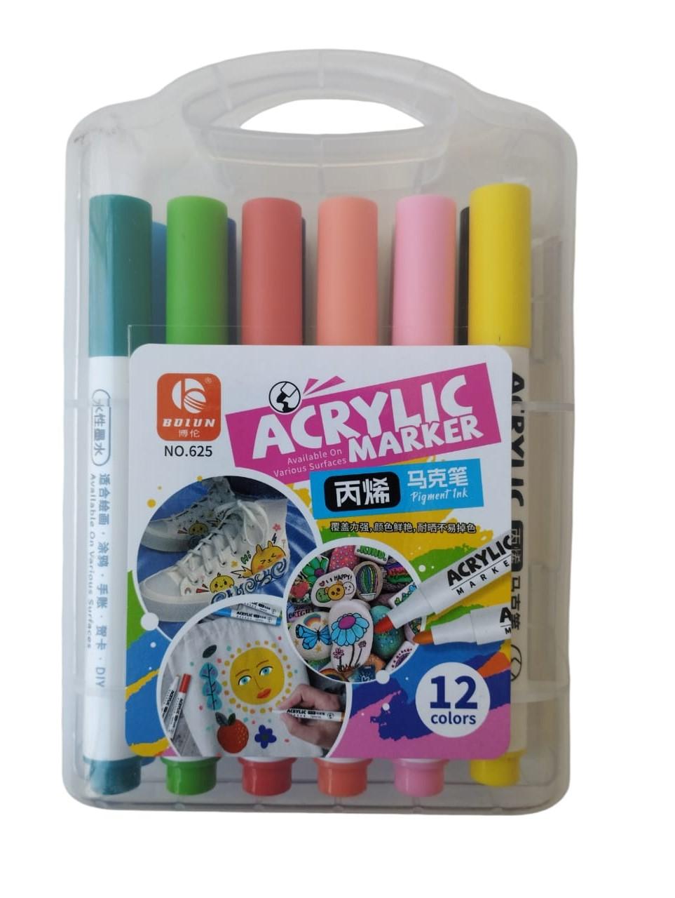 MARC 515404 ACRILICOS X12 COLORES