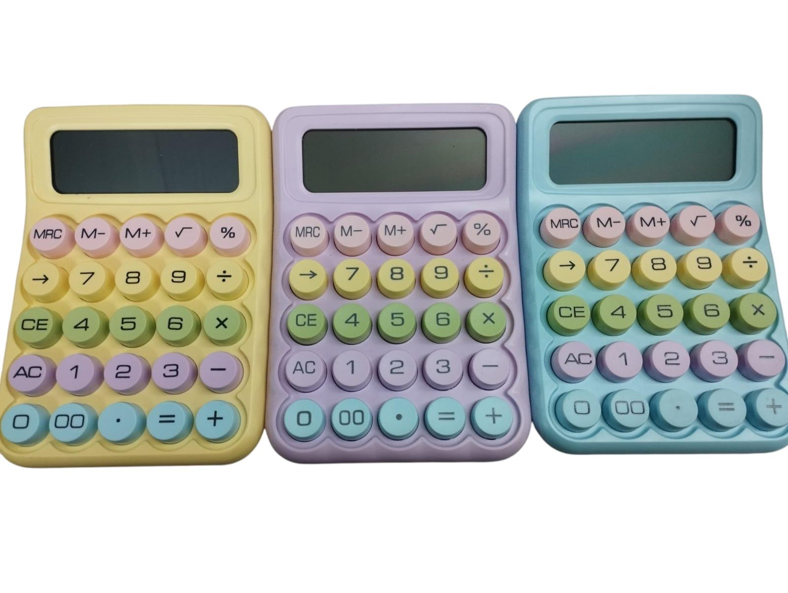 CALCULADORA PASTEL 16X11CM R/C/A