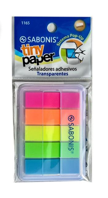 BANDERITA BLISTER 1165 100u SABONIS