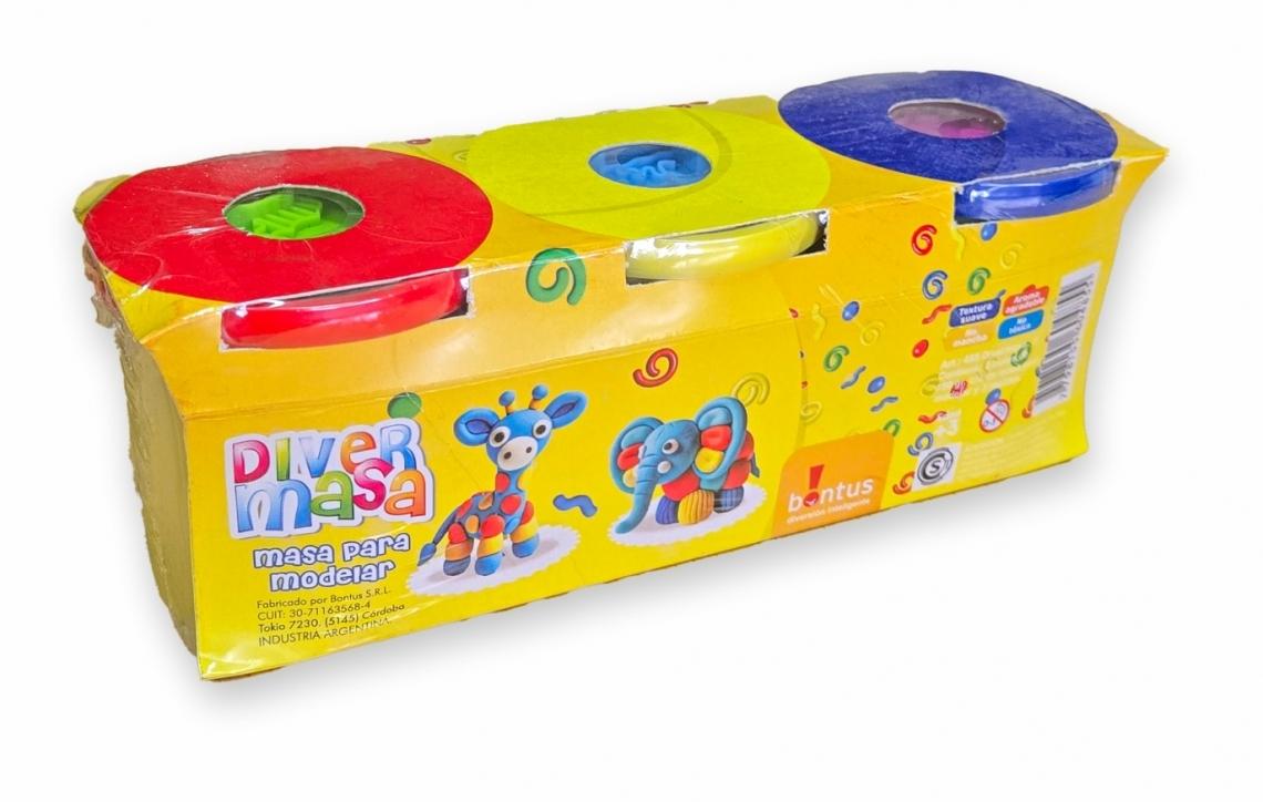 SET 3 POTES 150gr + 3 MOLDES BONTUS