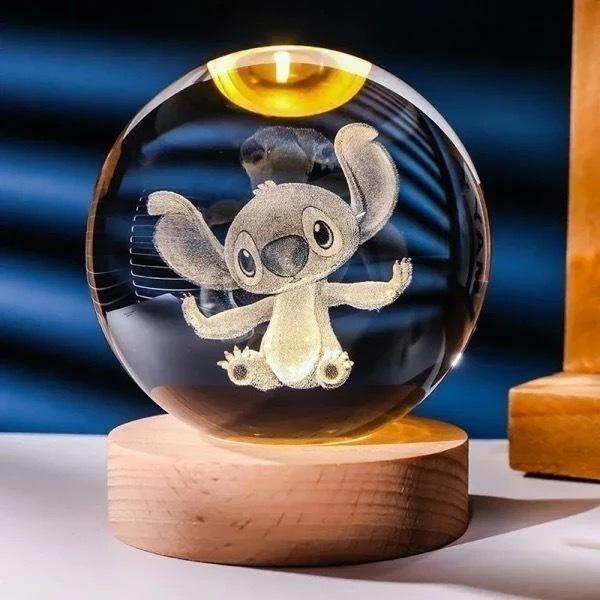 LAMPARA NOCTURNA 3D STICH