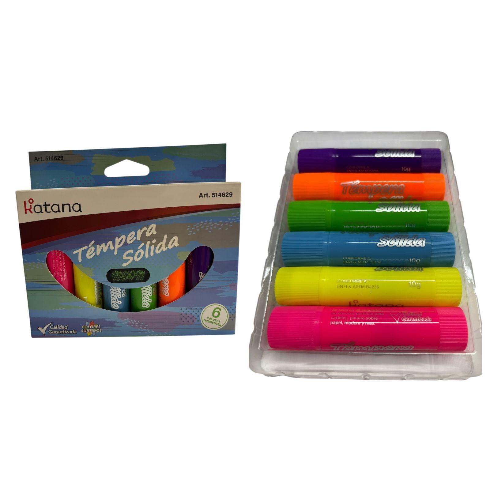 TEMPERA SOLIDA NEON X6 514629