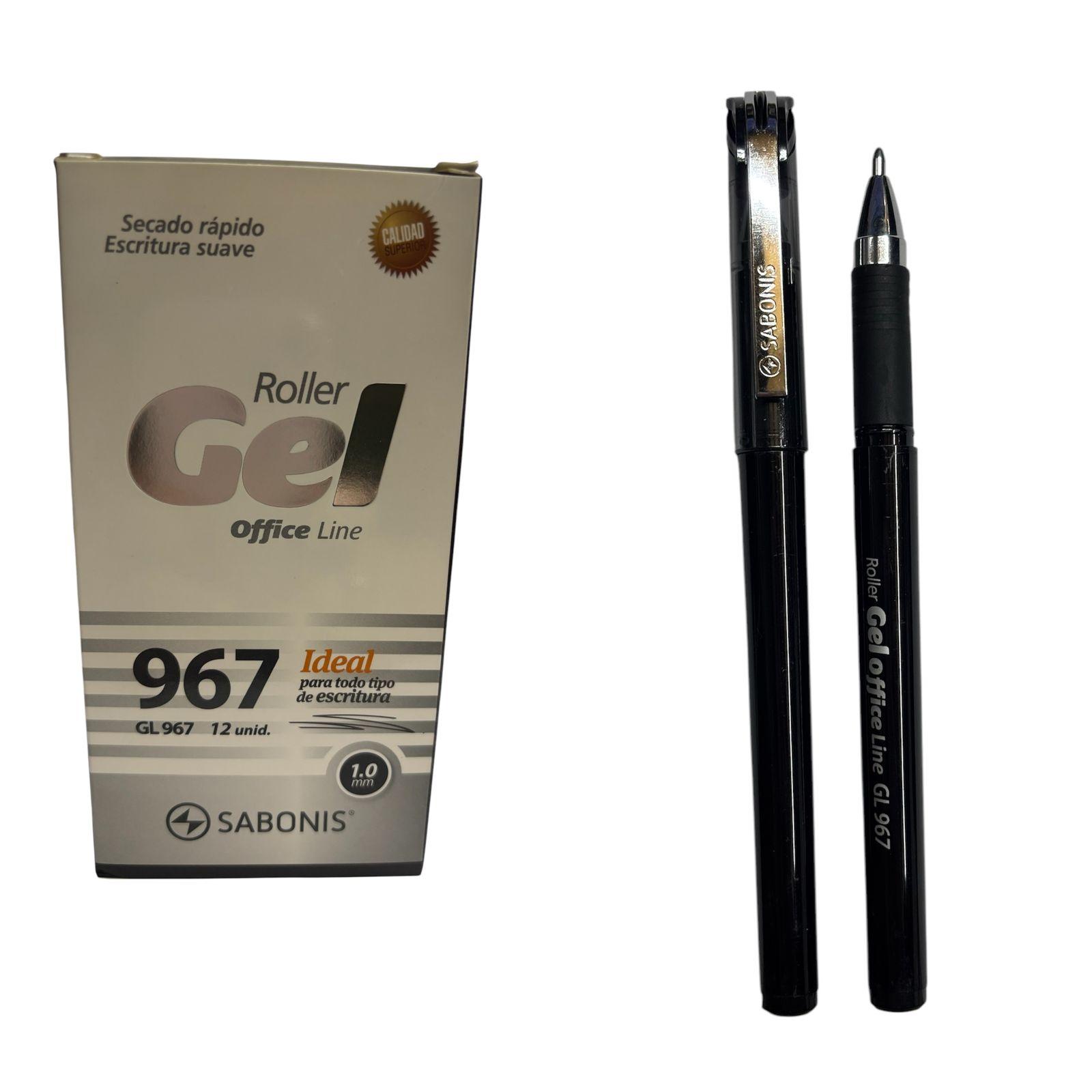 GEL 967 NEGRO ROLLER 1.0 SABONIS X12