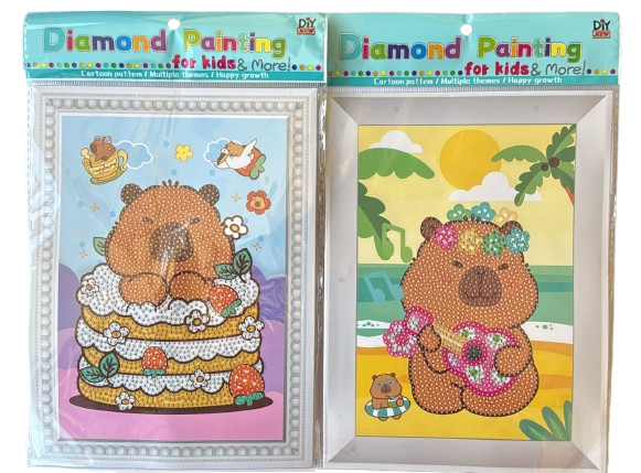 DIAMONDS CAPYBARA 14X18CM