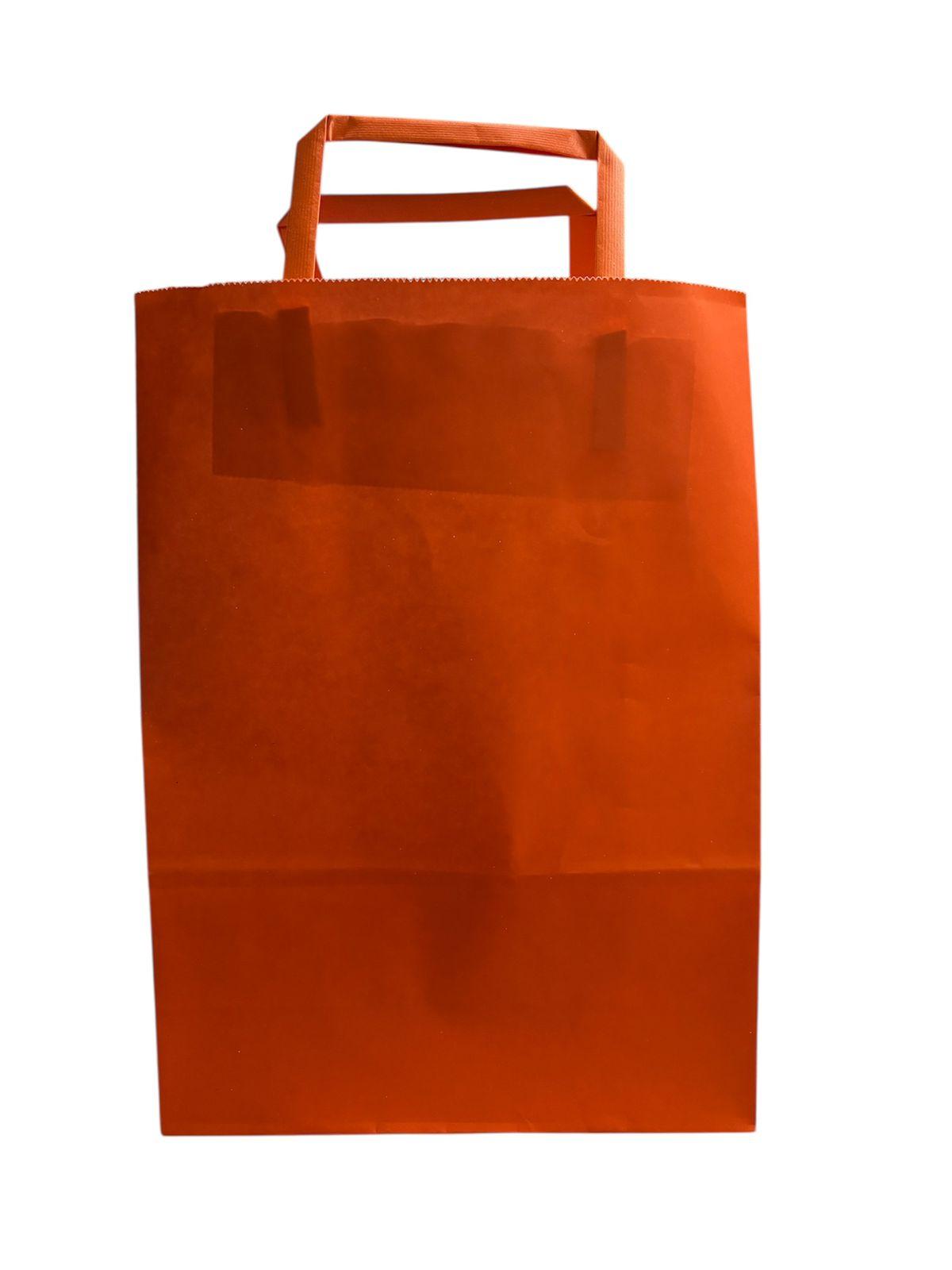 BOLSA NARANJA 22X10X30 FANPACK