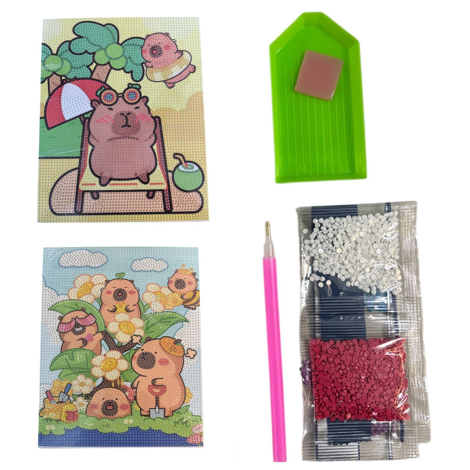 BASTIDOR DIAMOND CAPYBARA  25X30