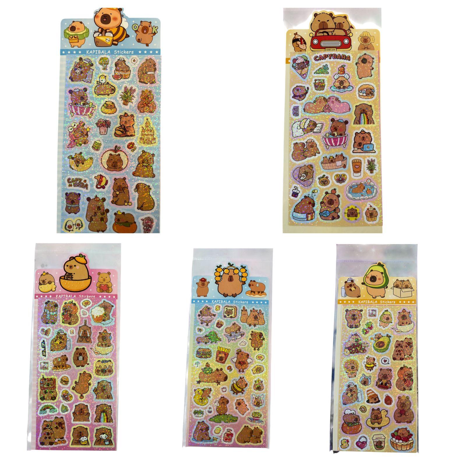 STICKER HOLOGRAFICO CAPYBARA