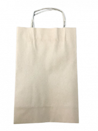 BOLSA DOBLE BOTELLA KRAFT 22X36CM