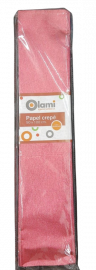 PAPEL CREPE ROJO METALIZADO X5 OLAMI