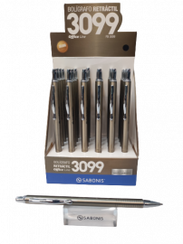 BOLI 3099 RETRACTIL NEGRO X24 SABONIS