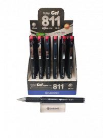 GEL GL 811 ROJO X24 DISPLAY SABONIS