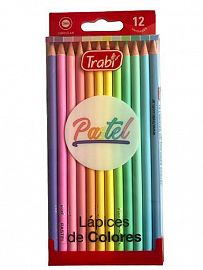 LAPIZ PASTEL X12 TRABI