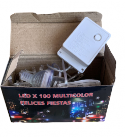LUCES LED X100 MULTICOLOR  / BLANCA