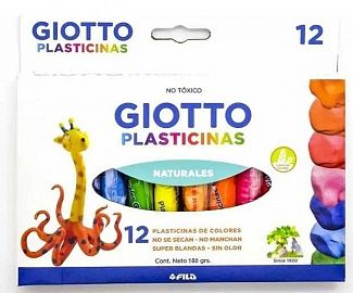 PLASTICINA X12 GIOTTO