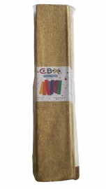 PAPEL CREPE DORADO METALIZADO X10 CBX