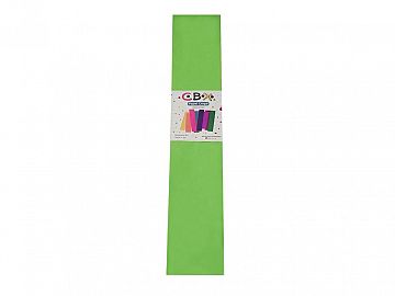 PAPEL CREPE VERDE MANZANA CLARO X10 CBX