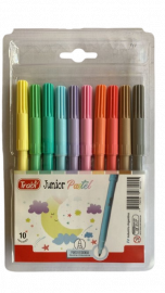 FIBRA X10 SURTIDO PASTEL JUNIOR TRABI