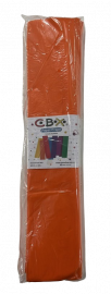 PAPEL CREPE NARANJA  X10 CBX