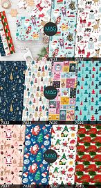 PAPEL DE REGALO NAVIDEÑO 75X100CM MAG