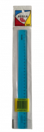 REGLA 30CM AZUL BLISTER X1 LEXICO