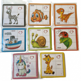 PUZZLE DOS EN UNO 15X15 CM