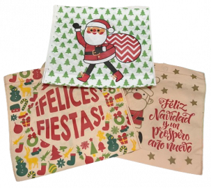 BOLSAS FRISELINA NAVIDAD 45X10X40CM