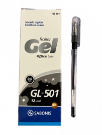 GEL 501 NEGRO X12 SABONIS