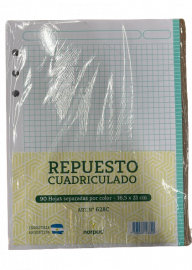REPUESTO 628 16,5X21 CUADRO 90HJ 6 PERFO