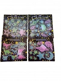 STICKER FLUORESCENTES GRANDE BLISTER