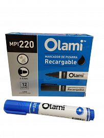 MARCADOR MPI 220 PIZARRA AZUL OLAMI