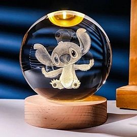 LAMPARA NOCTURNA 3D STICH