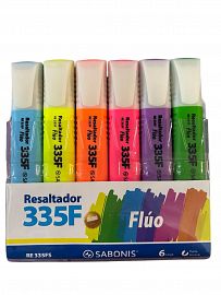 RESALTADOR 335F FLUOR X6 SURT SABONIS